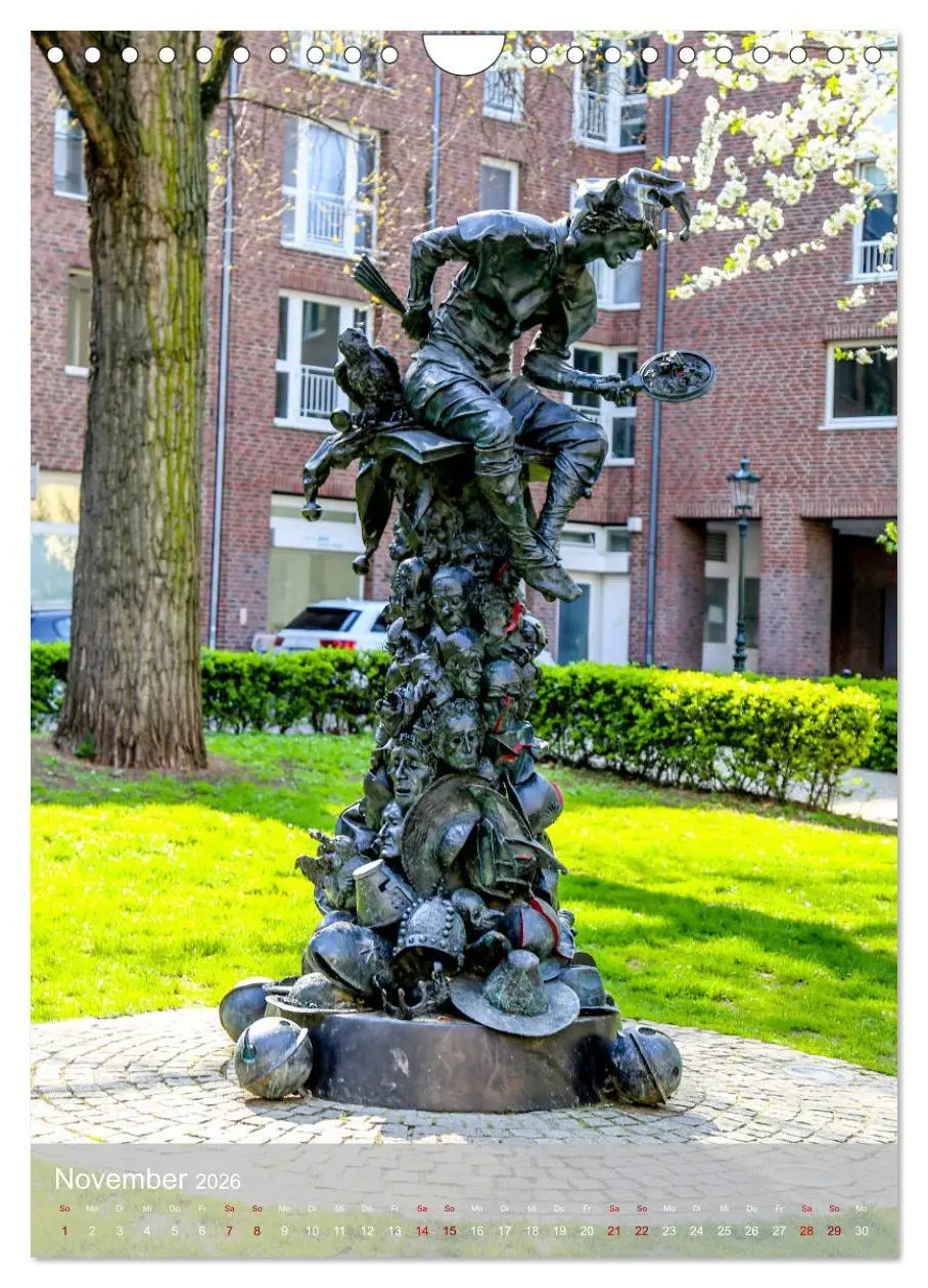 Bild: 9783516405316 | Ein Spaziergang durch Düsseldorf (Wandkalender 2026 DIN A4 hoch),...