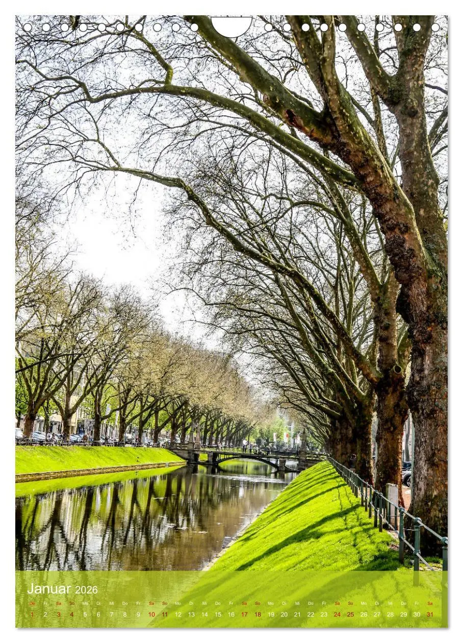 Bild: 9783516405316 | Ein Spaziergang durch Düsseldorf (Wandkalender 2026 DIN A4 hoch),...