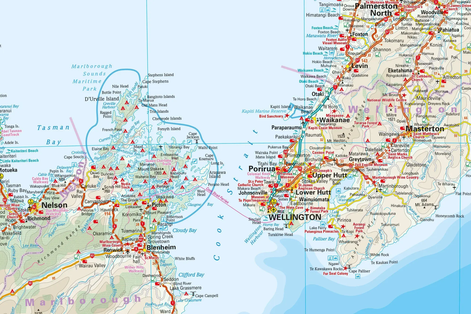 Bild: 9783831775316 | Reise Know-How Landkarte Neuseeland New Zealand (1:1.000.000) | 2 S.