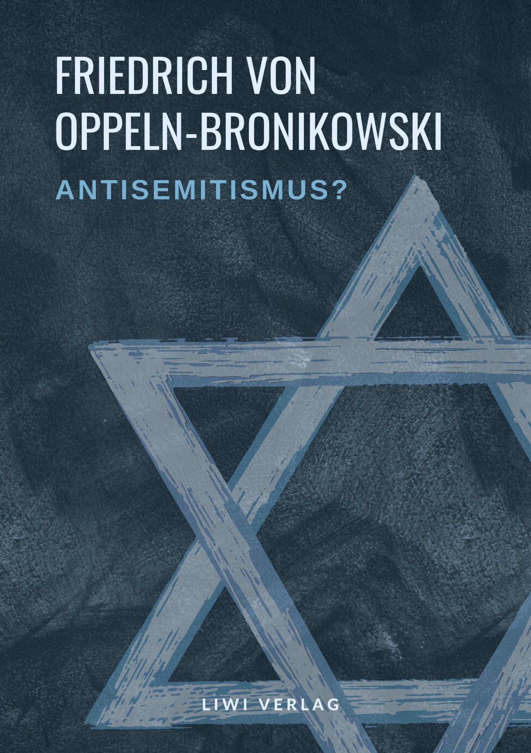 Cover: 9783965425316 | Antisemitismus? | Eine unparteiische Prüfung des Problems | Buch