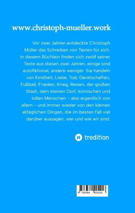 Rückseite: 9783384425416 | Fingerübungen - kleine, schnelle Texte für zwischendurch,...