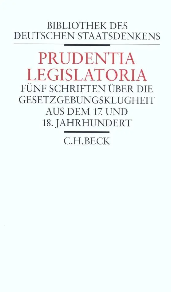 Prudentia Legislatoria
