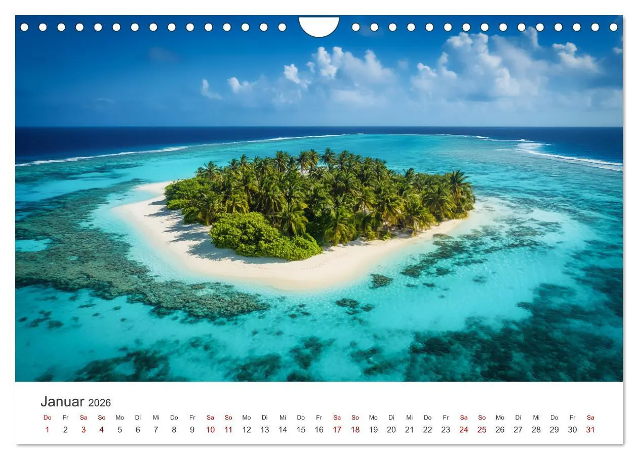 Bild: 9783457305416 | Sehnsucht nach dem Paradies - Tropische Inselträume (Wandkalender...