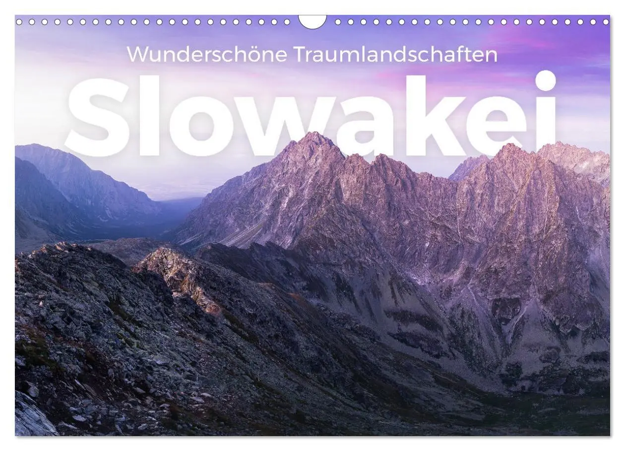 Cover: 9783457615416 | Slowakei - Wunderschöne Traumlandschaften (Wandkalender 2026 DIN A3...