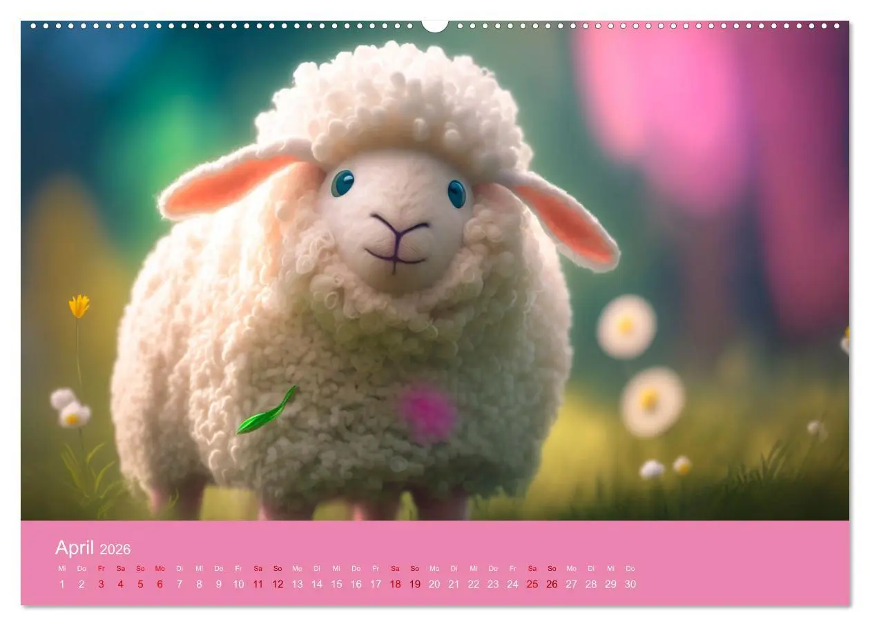 Bild: 9783457535516 | Die Schafe sind los Wollige Aussichten (Wandkalender 2026 DIN A2...