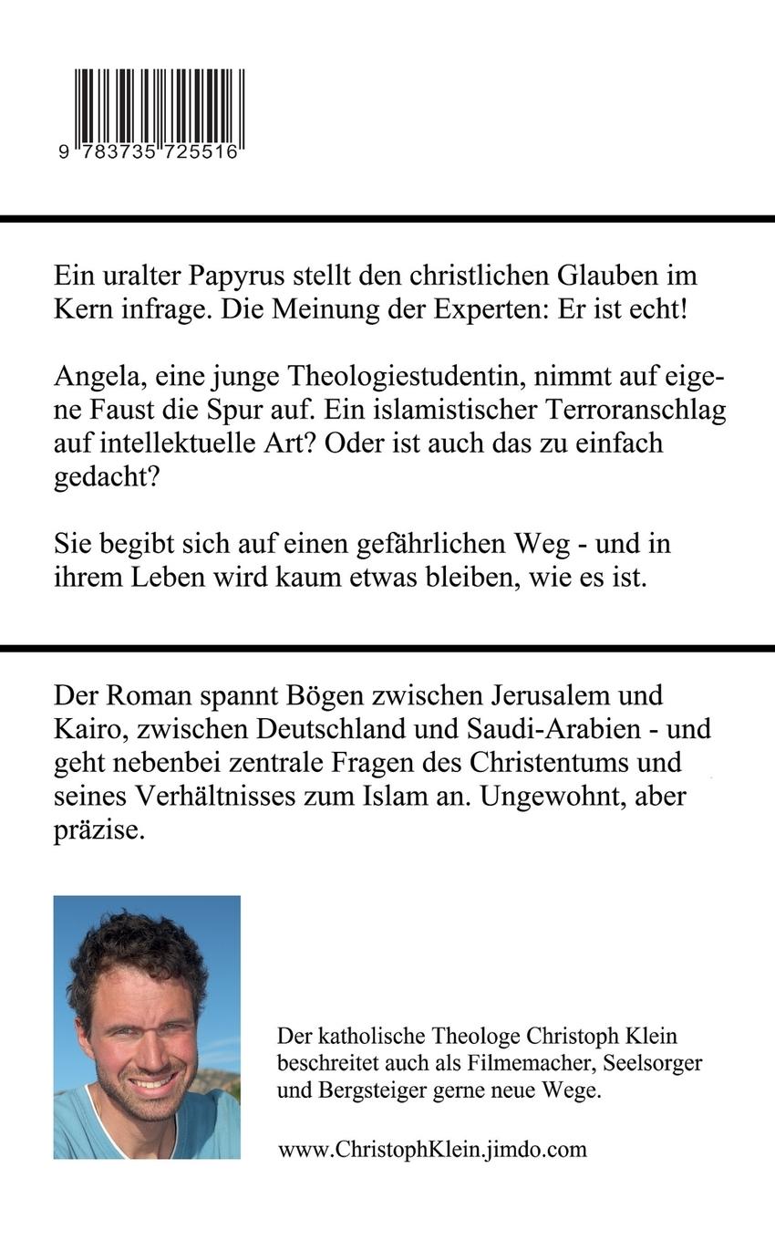 Rückseite: 9783735725516 | Gestohlener Tod | Christoph Klein | Taschenbuch | 200 S. | Deutsch