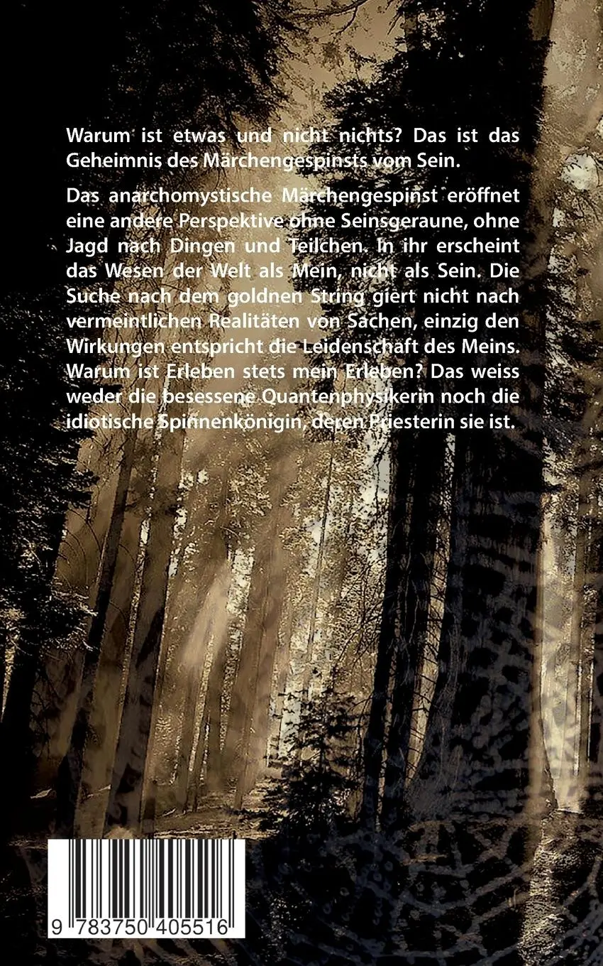 Rückseite: 9783750405516 | Elsike | Der Wahrheit goldner String | Antonio Cho | Taschenbuch