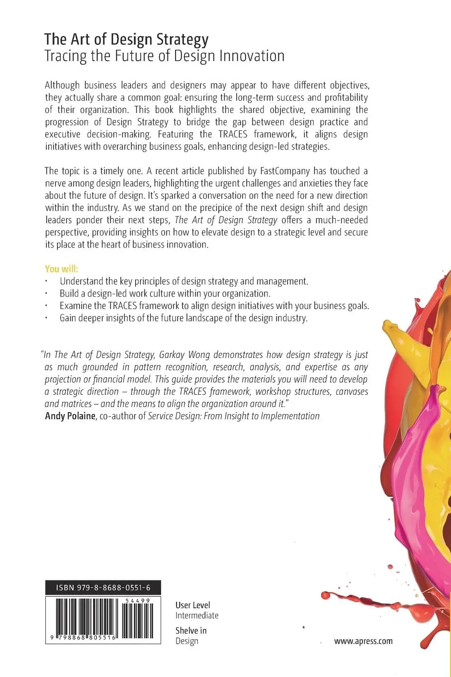 Rückseite: 9798868805516 | The Art of Design Strategy | Tracing the Future of Design Innovation
