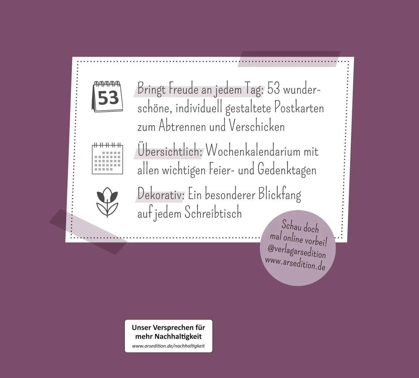 Rückseite: 4014489135616 | Postkartenkalender Yogaglück 2026 | Kalender | 108 S. | Deutsch | 2026