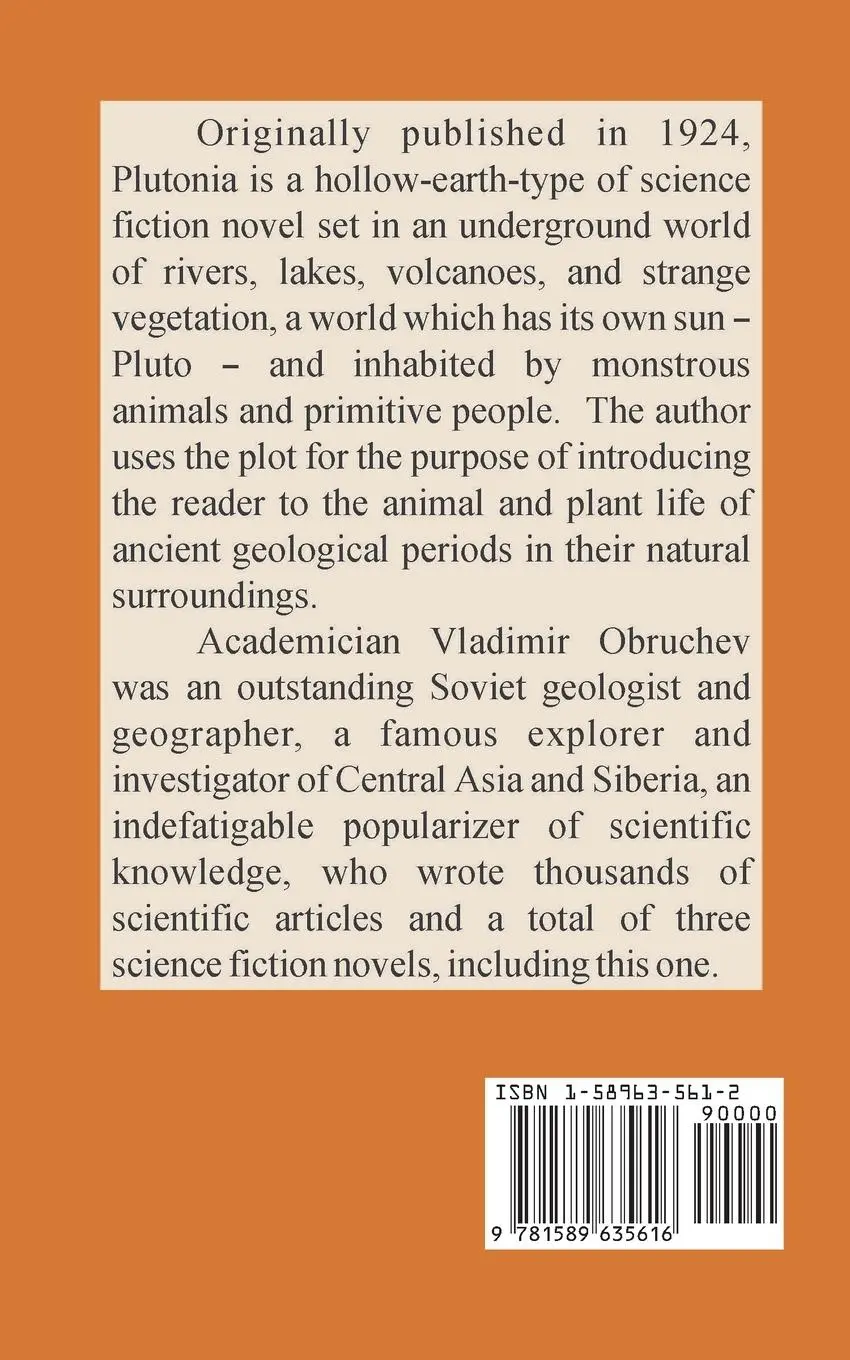 Rückseite: 9781589635616 | Plutonia | Vladimir Obruchev | Taschenbuch | Englisch | 2001