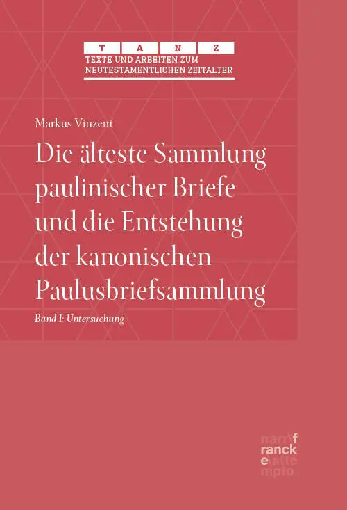 Cover: 9783381125616 | Die älteste Sammlung paulinischer Briefe und die Entstehung der...