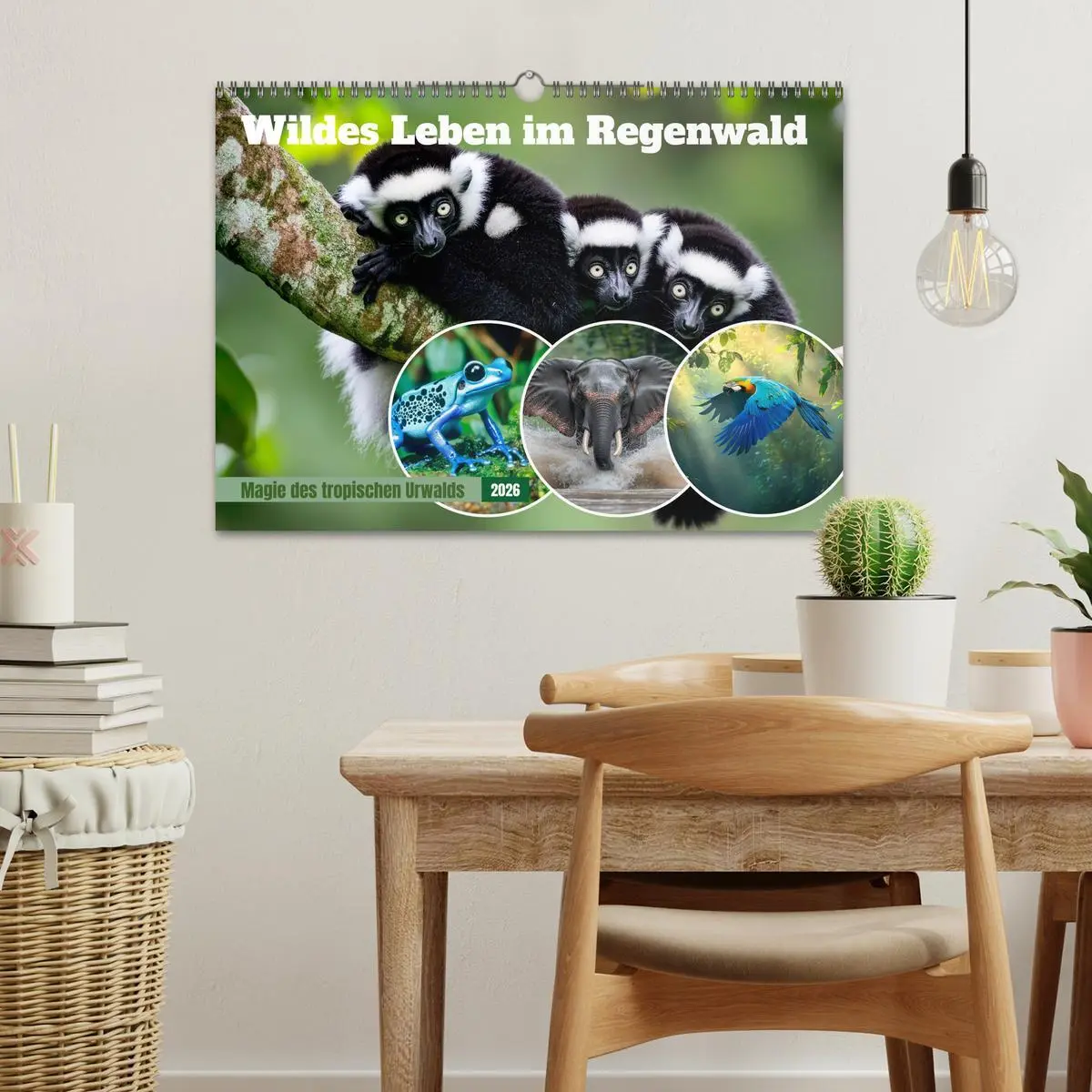 Bild: 9783516235616 | Wildes Leben im Regenwald (Wandkalender 2026 DIN A3 quer), CALVENDO...