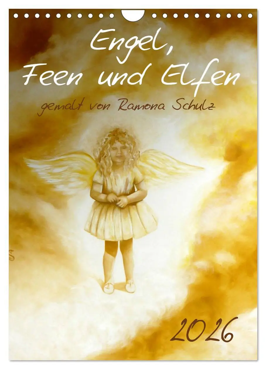 Cover: 9783516475616 | Engel, Feen und Elfen (Wandkalender 2026 DIN A4 hoch), CALVENDO...