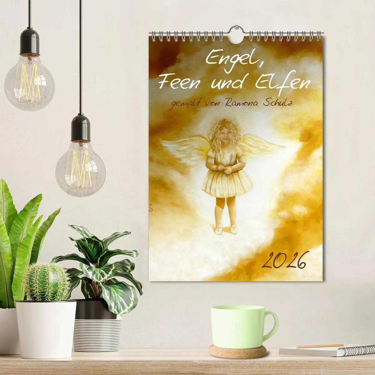 Bild: 9783516475616 | Engel, Feen und Elfen (Wandkalender 2026 DIN A4 hoch), CALVENDO...