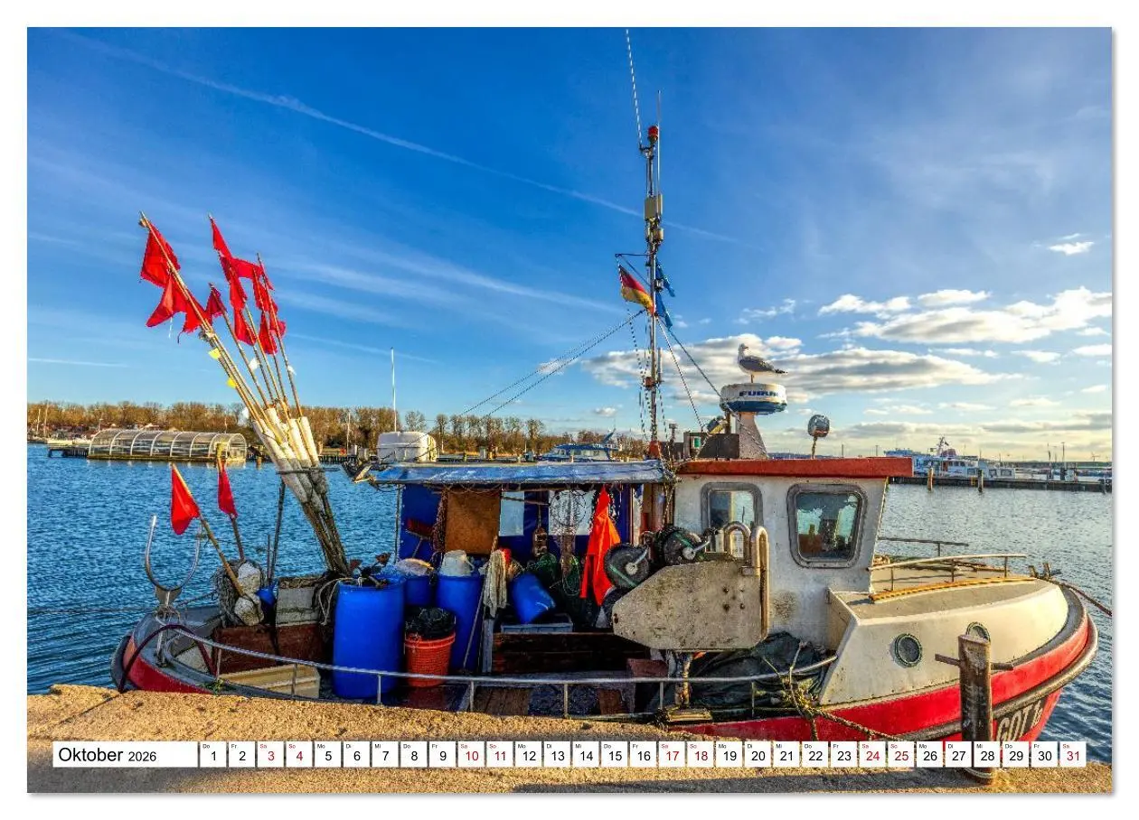 Bild: 9783516615616 | Travemünde - Wo das Meer atmet (Wandkalender 2026 DIN A4 quer),...
