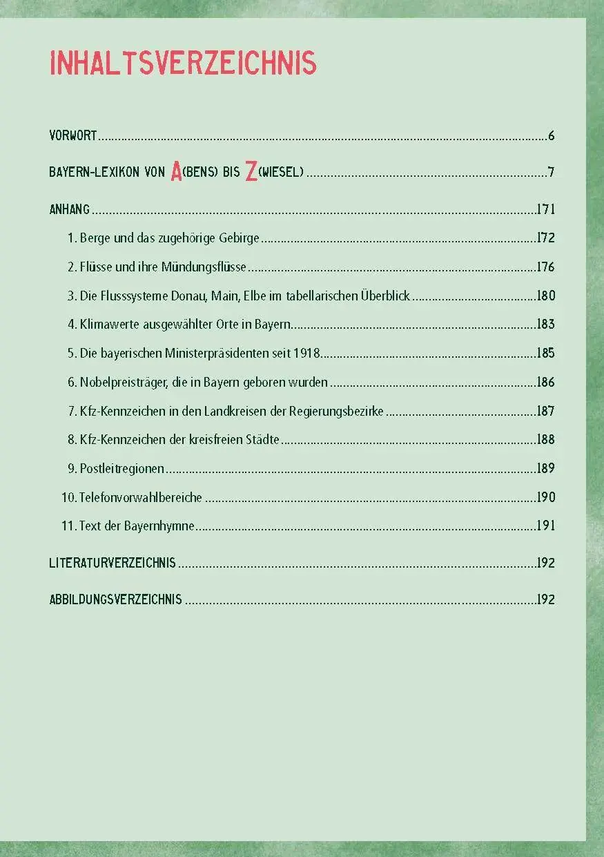 Bild: 9783892515616 | Das kleine Bayern-Lexikon - der Freistaat in Stichwörtern | Wirth