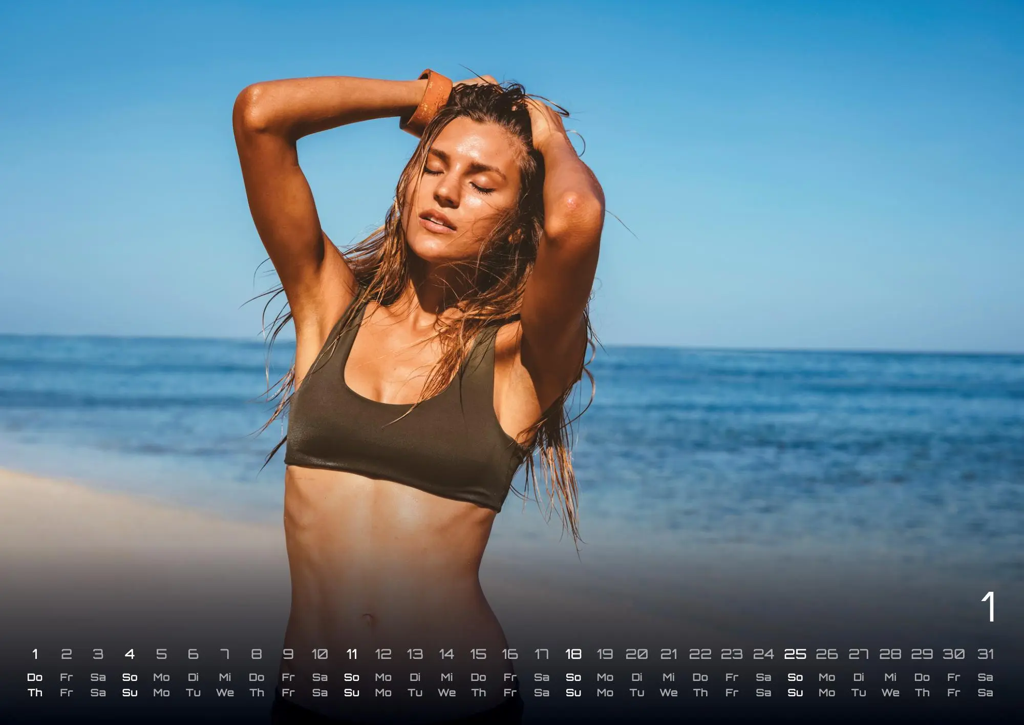 Bild: 9783986735616 | BIKINI GIRLS - Sexy Babes - 2026 - Kalender DIN A3 | GP-Fever. de