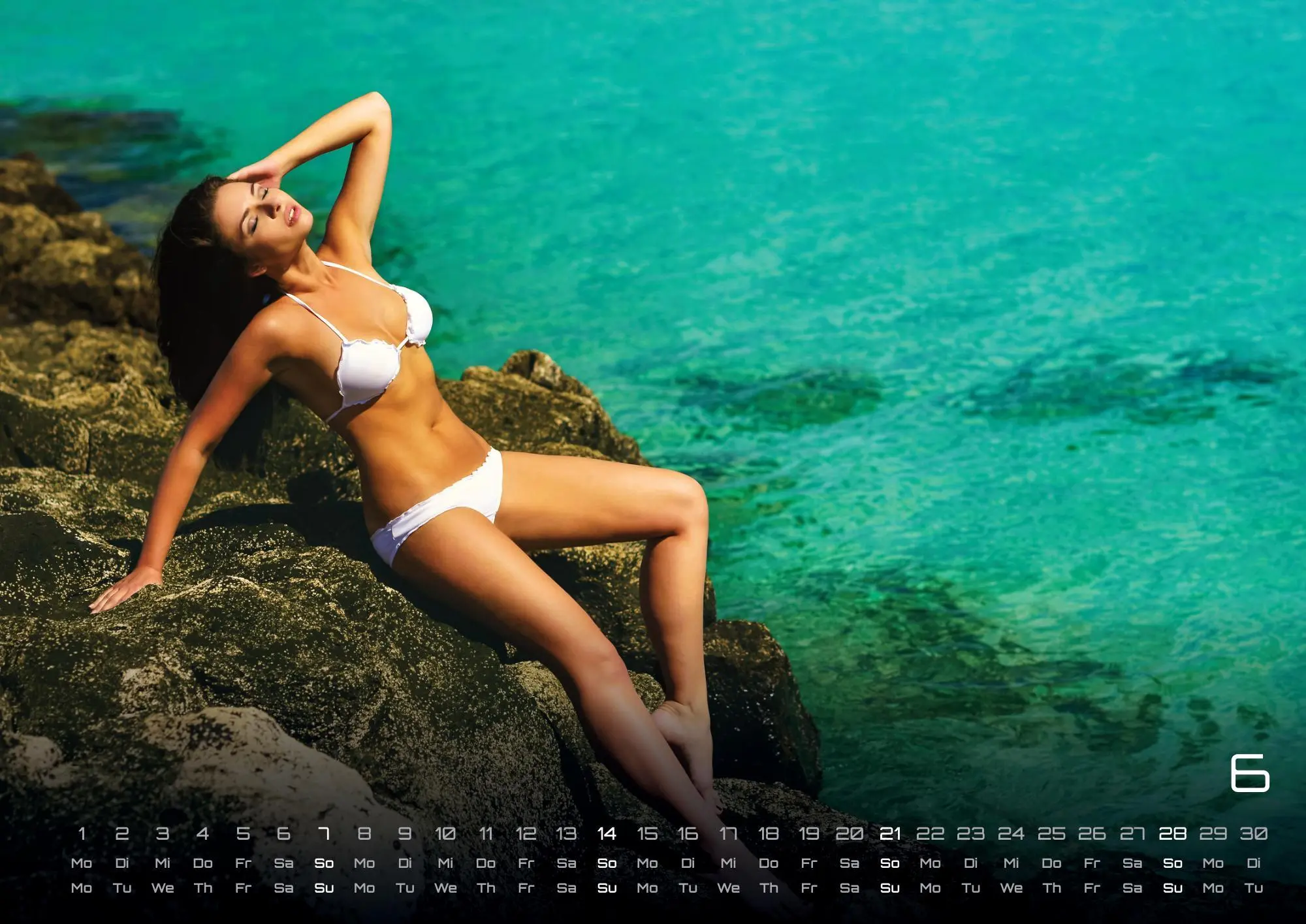 Bild: 9783986735616 | BIKINI GIRLS - Sexy Babes - 2026 - Kalender DIN A3 | GP-Fever. de