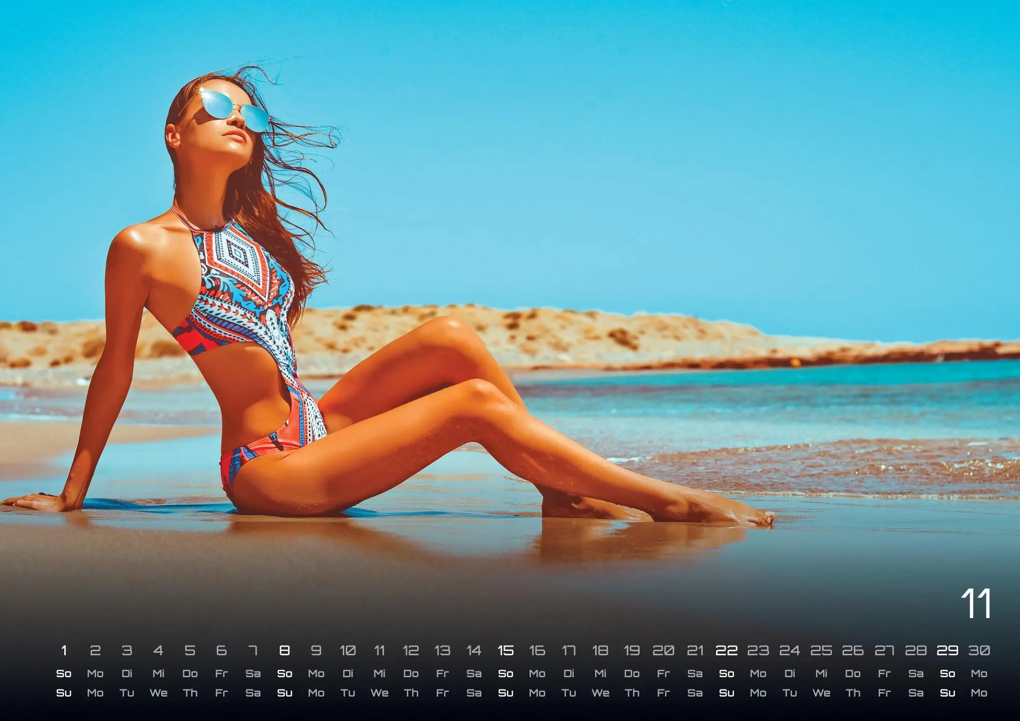 Bild: 9783986735616 | BIKINI GIRLS - Sexy Babes - 2026 - Kalender DIN A3 | GP-Fever. de
