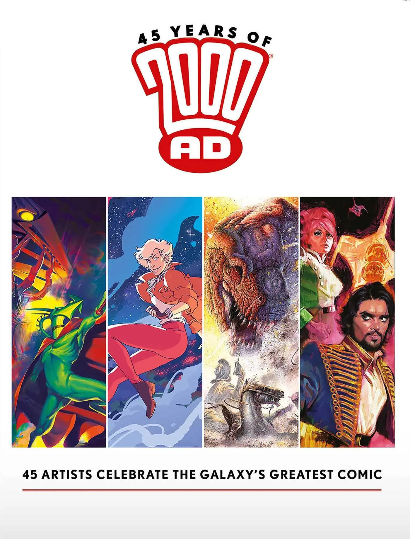 Cover: 9781786185716 | 45 Years of 2000 AD: Anniversary Art Book | Henry Flint (u. a.) | Buch