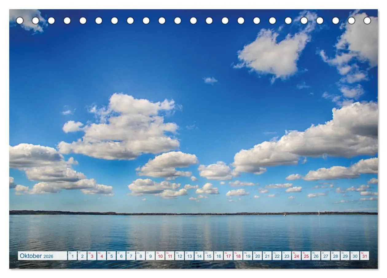 Bild: 9783457825716 | Flensburg Fjord (Tischkalender 2026 DIN A5 quer), CALVENDO...