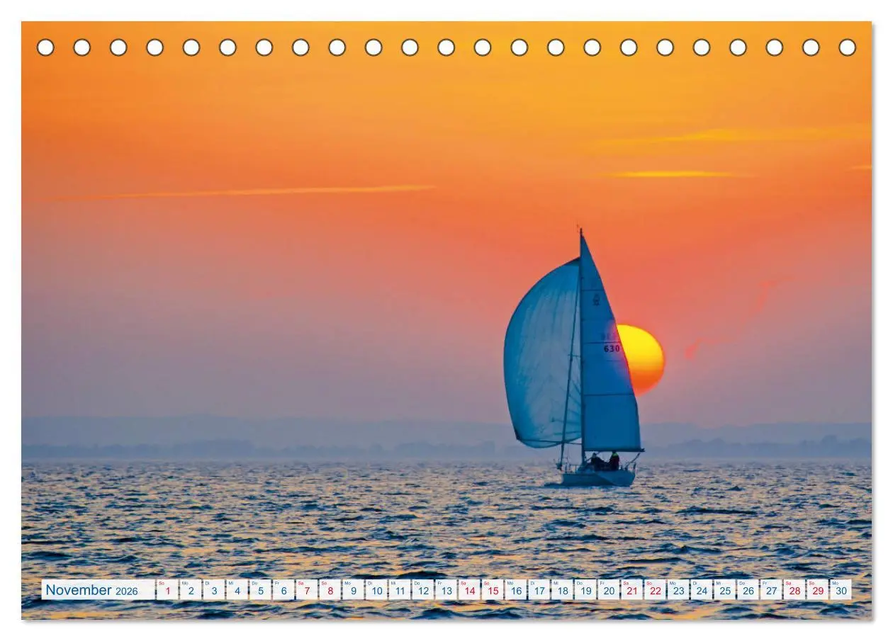 Bild: 9783457825716 | Flensburg Fjord (Tischkalender 2026 DIN A5 quer), CALVENDO...