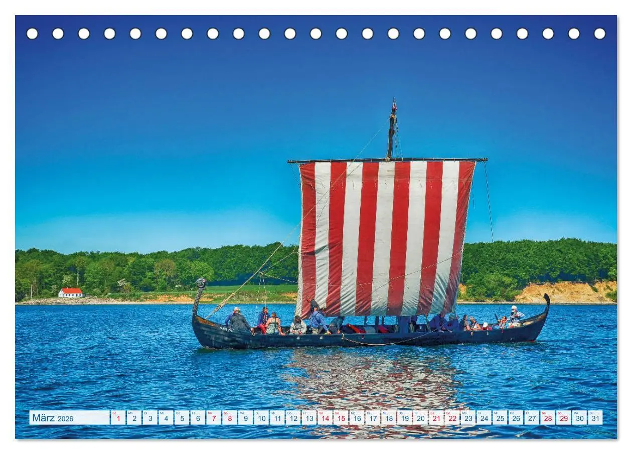 Bild: 9783457825716 | Flensburg Fjord (Tischkalender 2026 DIN A5 quer), CALVENDO...