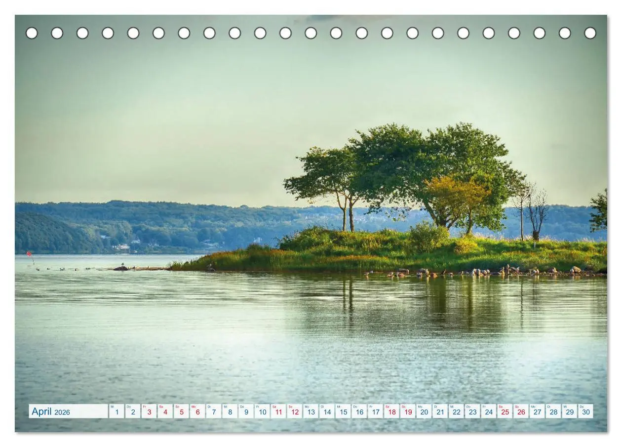 Bild: 9783457825716 | Flensburg Fjord (Tischkalender 2026 DIN A5 quer), CALVENDO...