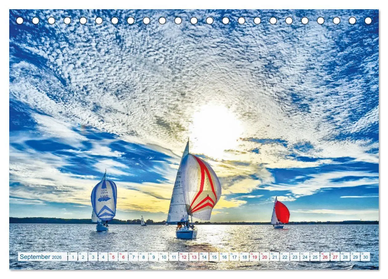 Bild: 9783457825716 | Flensburg Fjord (Tischkalender 2026 DIN A5 quer), CALVENDO...