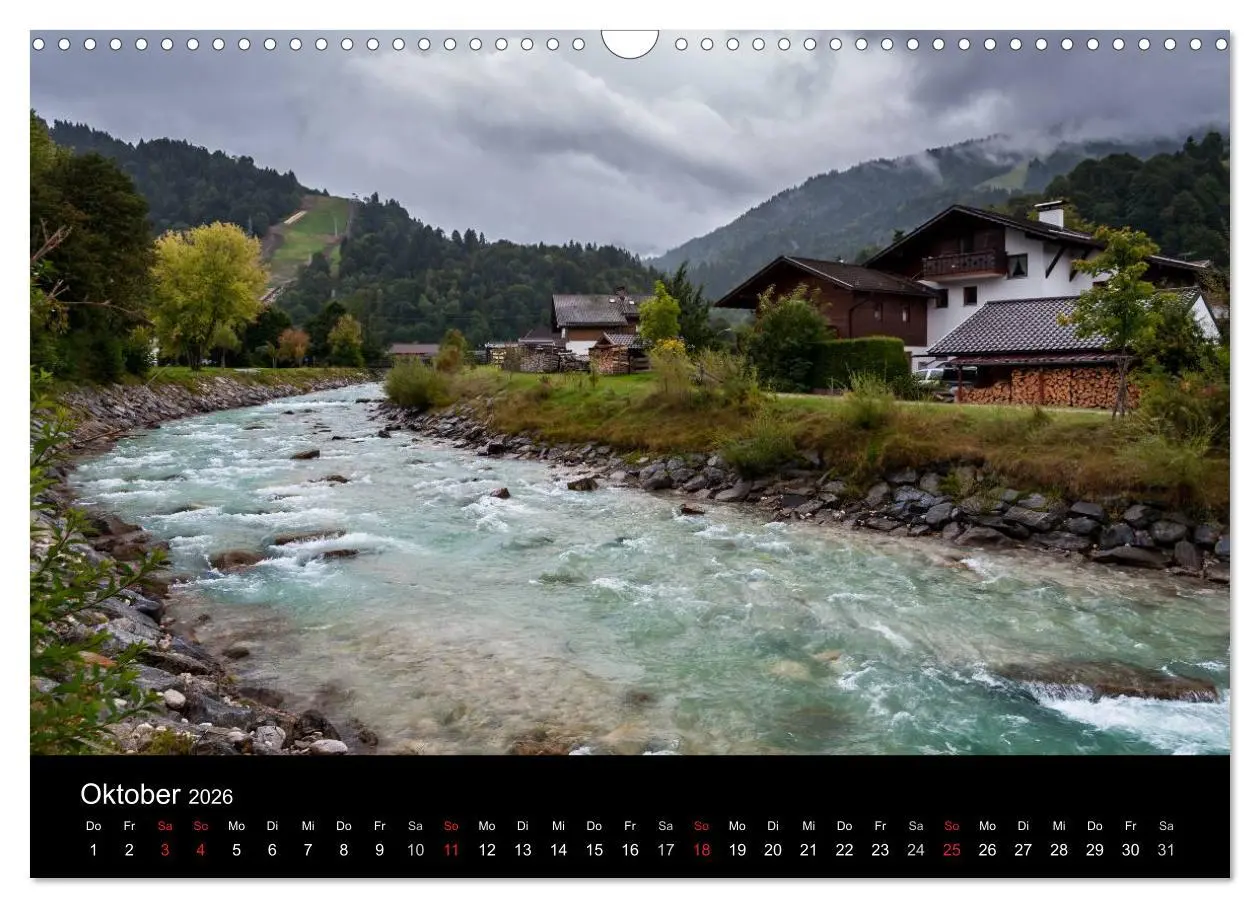 Bild: 9783516155716 | Traumlandschaft Werdenfelser Land - Teil II (Wandkalender 2026 DIN...