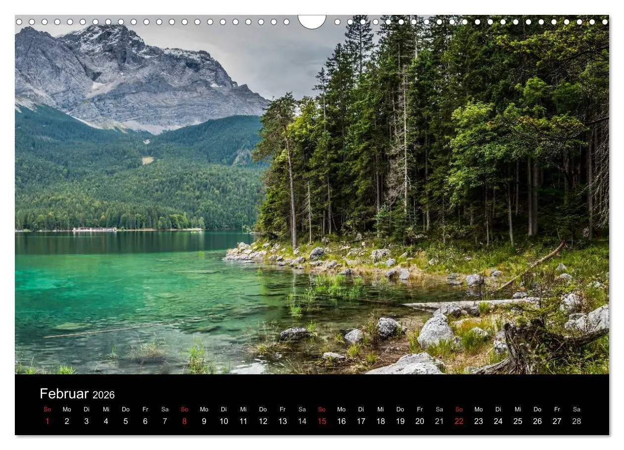 Bild: 9783516155716 | Traumlandschaft Werdenfelser Land - Teil II (Wandkalender 2026 DIN...