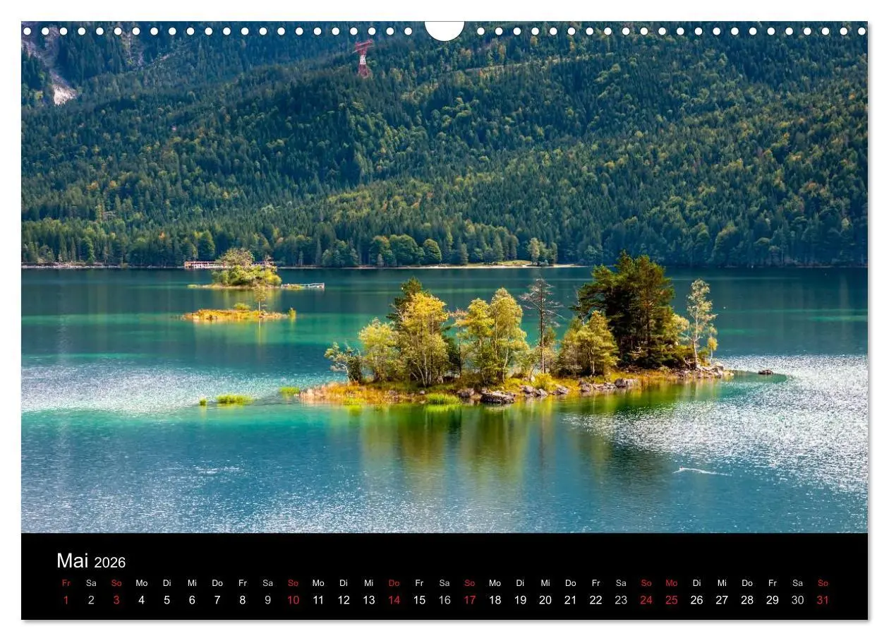 Bild: 9783516155716 | Traumlandschaft Werdenfelser Land - Teil II (Wandkalender 2026 DIN...