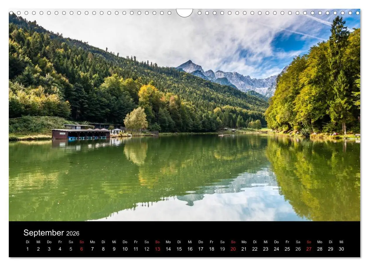 Bild: 9783516155716 | Traumlandschaft Werdenfelser Land - Teil II (Wandkalender 2026 DIN...