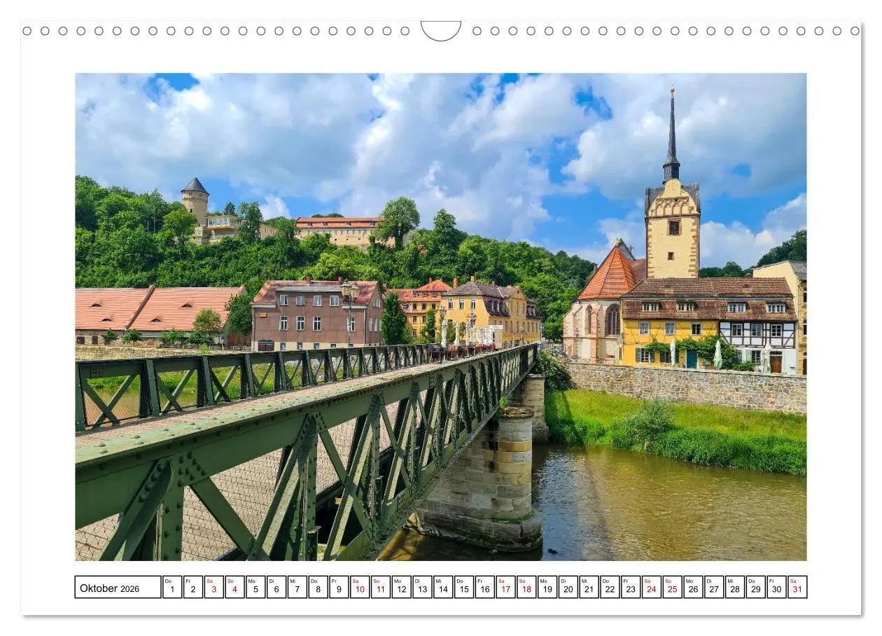 Bild: 9783516605716 | Gera - Untermhaus (Wandkalender 2026 DIN A3 quer), CALVENDO...