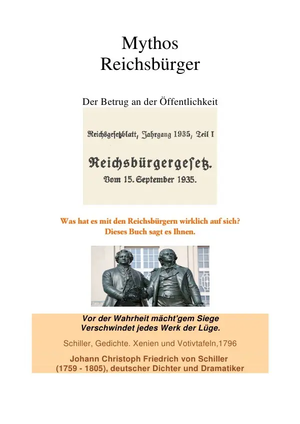 Cover: 9783754135716 | Mythos Reichsbürger | Peter Frühwald | Taschenbuch | Deutsch | epubli