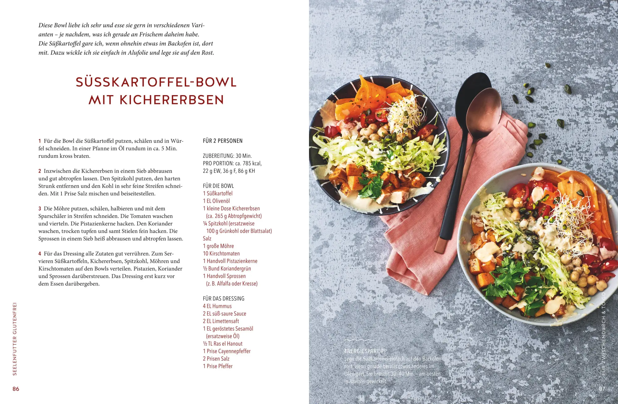 Bild: 9783833885716 | Seelenfutter glutenfrei | Stefanie Grauer | Buch | GU Themenkochbuch