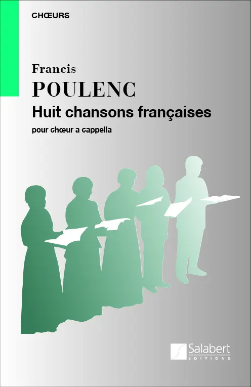Cover: 9790048005716 | 8 chansons francaises Pour satb/ttbb choeur partition (fr) | Poulenc