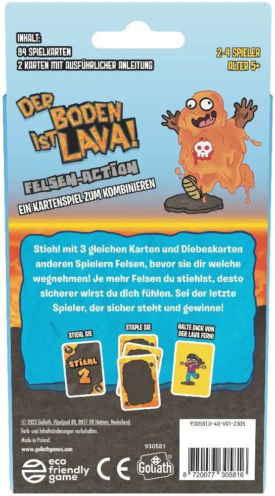 Bild: 8720077305816 | Der Boden ist Lava - Pocket Edition | Spiel | In Karton | 930581