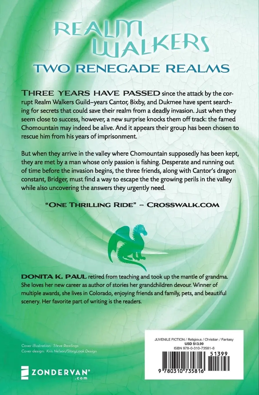 Rückseite: 9780310735816 | Two Renegade Realms | Donita K. Paul | Taschenbuch | Englisch | 2014