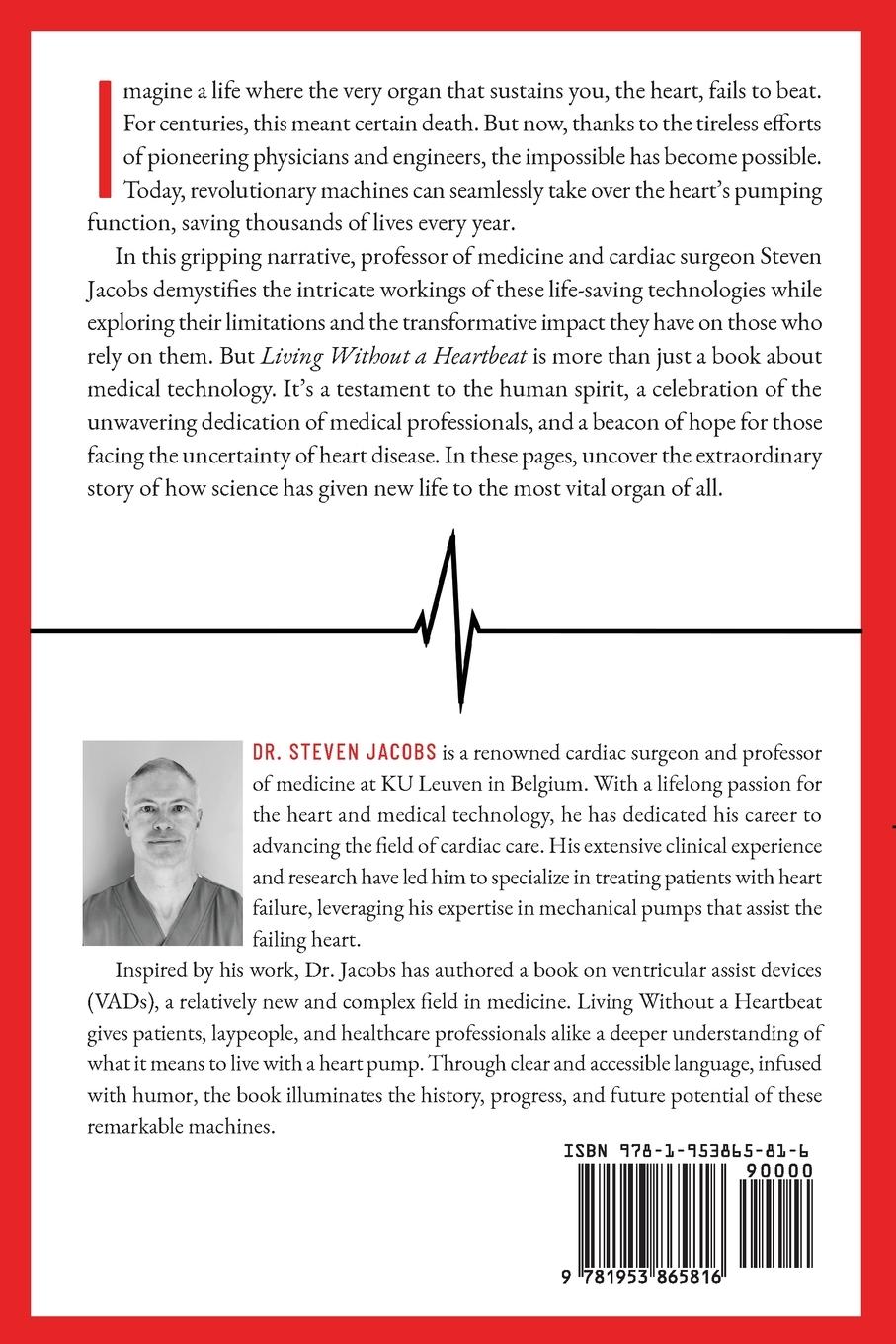 Rückseite: 9781953865816 | Living Without a Heartbeat | Steven Jacobs | Taschenbuch | Englisch