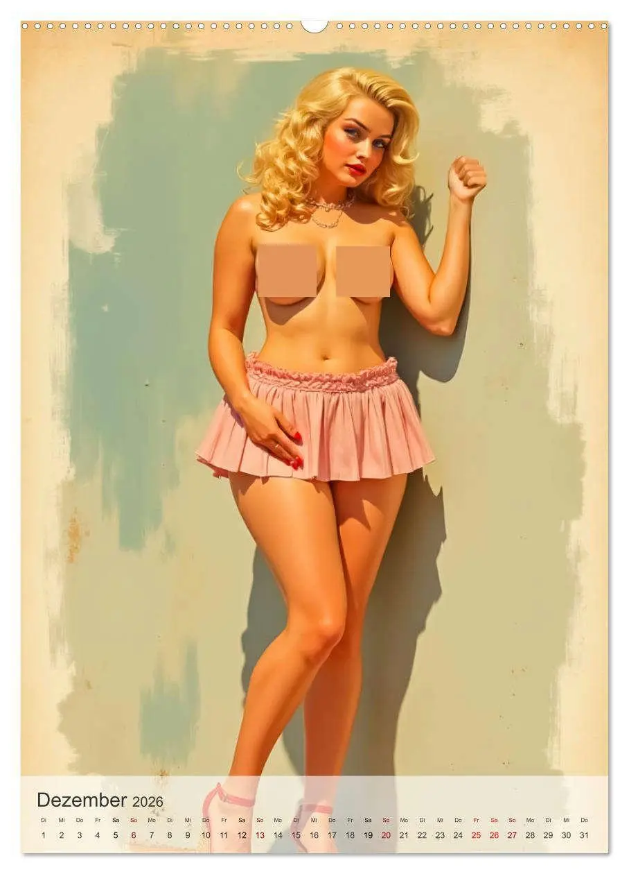 Bild: 9783457295816 | Pin-up Girls - Frech, Freizügig und Verführerisch (hochwertiger...