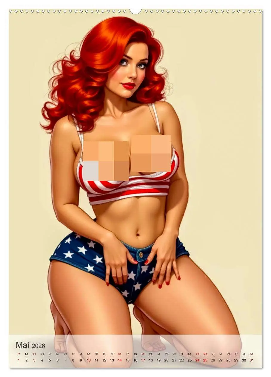 Bild: 9783457295816 | Pin-up Girls - Frech, Freizügig und Verführerisch (hochwertiger...