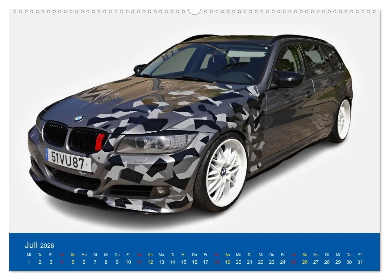 Bild: 9783457435816 | BMW Mein Favorit (Wandkalender 2026 DIN A2 quer), CALVENDO...