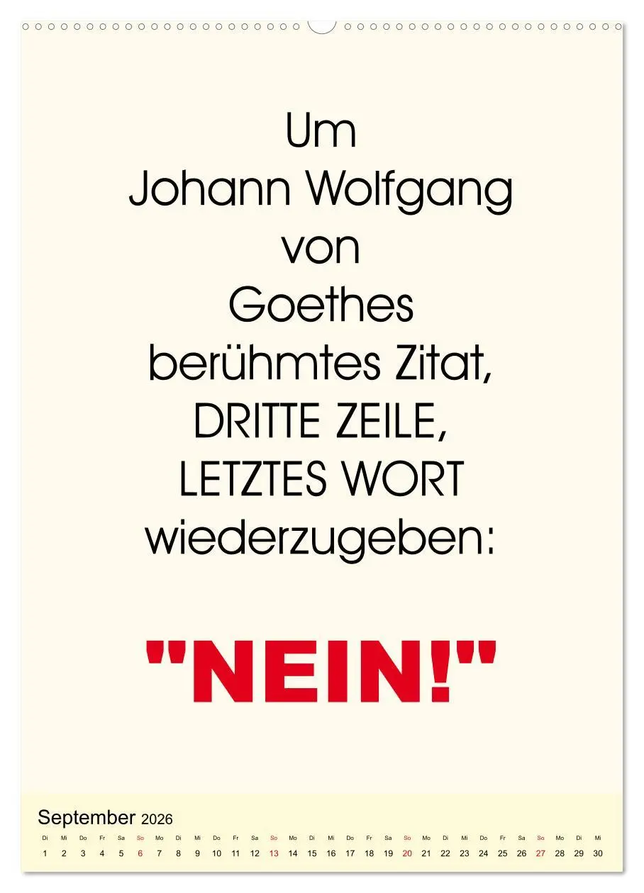 Bild: 9783516385816 | Sprüche-Kalender. Lustiges für die Familie! (Wandkalender 2026 DIN...