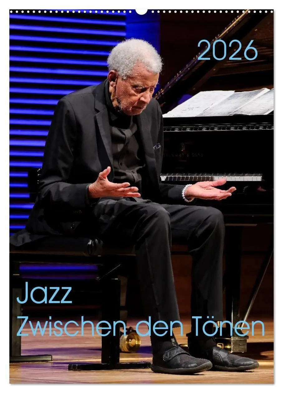 Cover: 9783516695816 | Jazz - Zwischen den Tönen (Wandkalender 2026 DIN A2 hoch), CALVENDO...