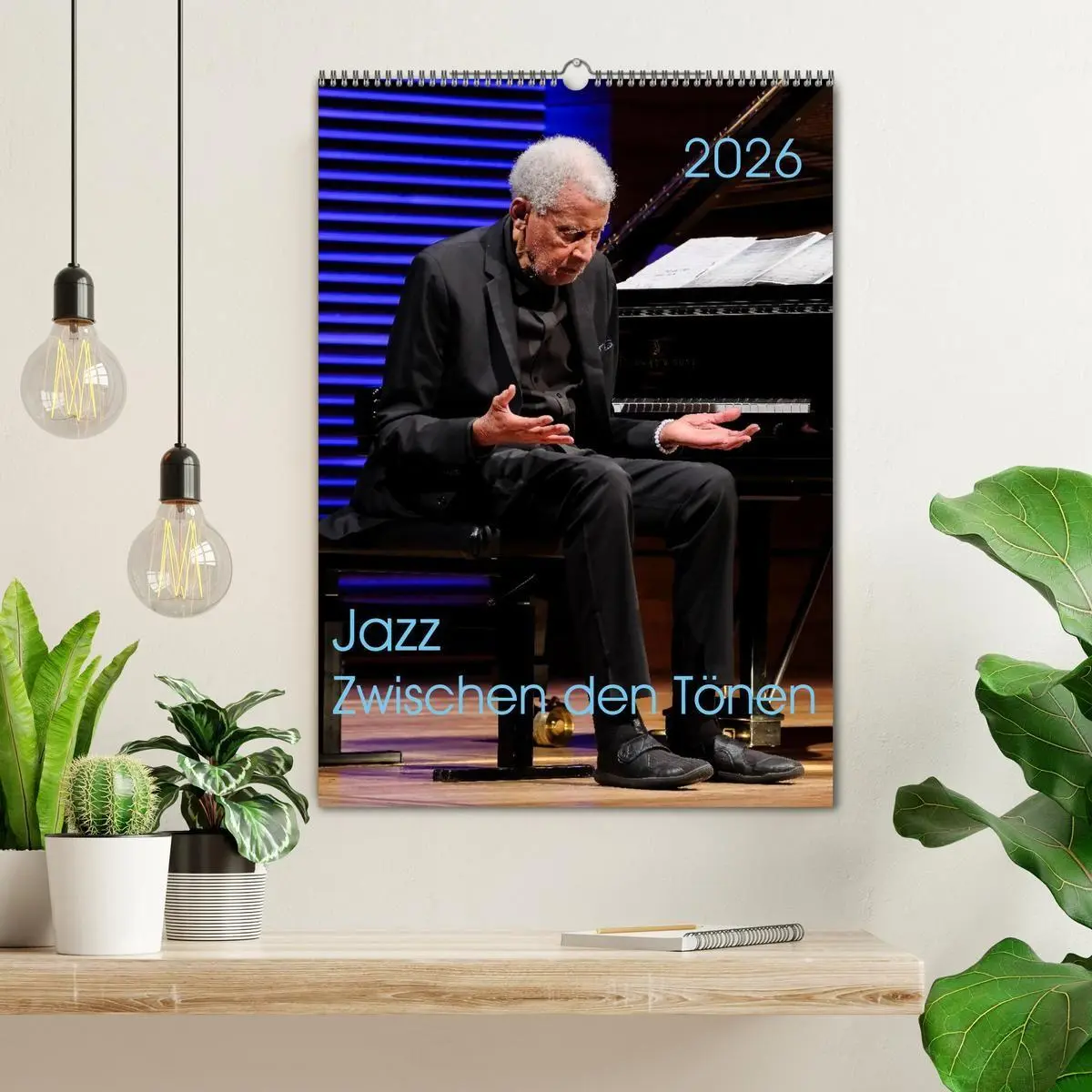 Bild: 9783516695816 | Jazz - Zwischen den Tönen (Wandkalender 2026 DIN A2 hoch), CALVENDO...