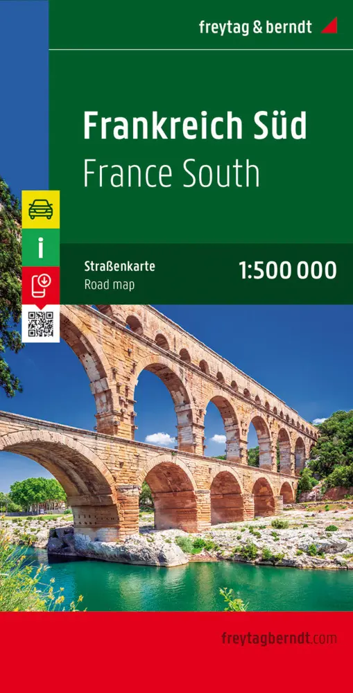 Cover: 9783707905816 | Frankreich Süd, Straßenkarte 1:500.000, freytag &amp; berndt. France du...