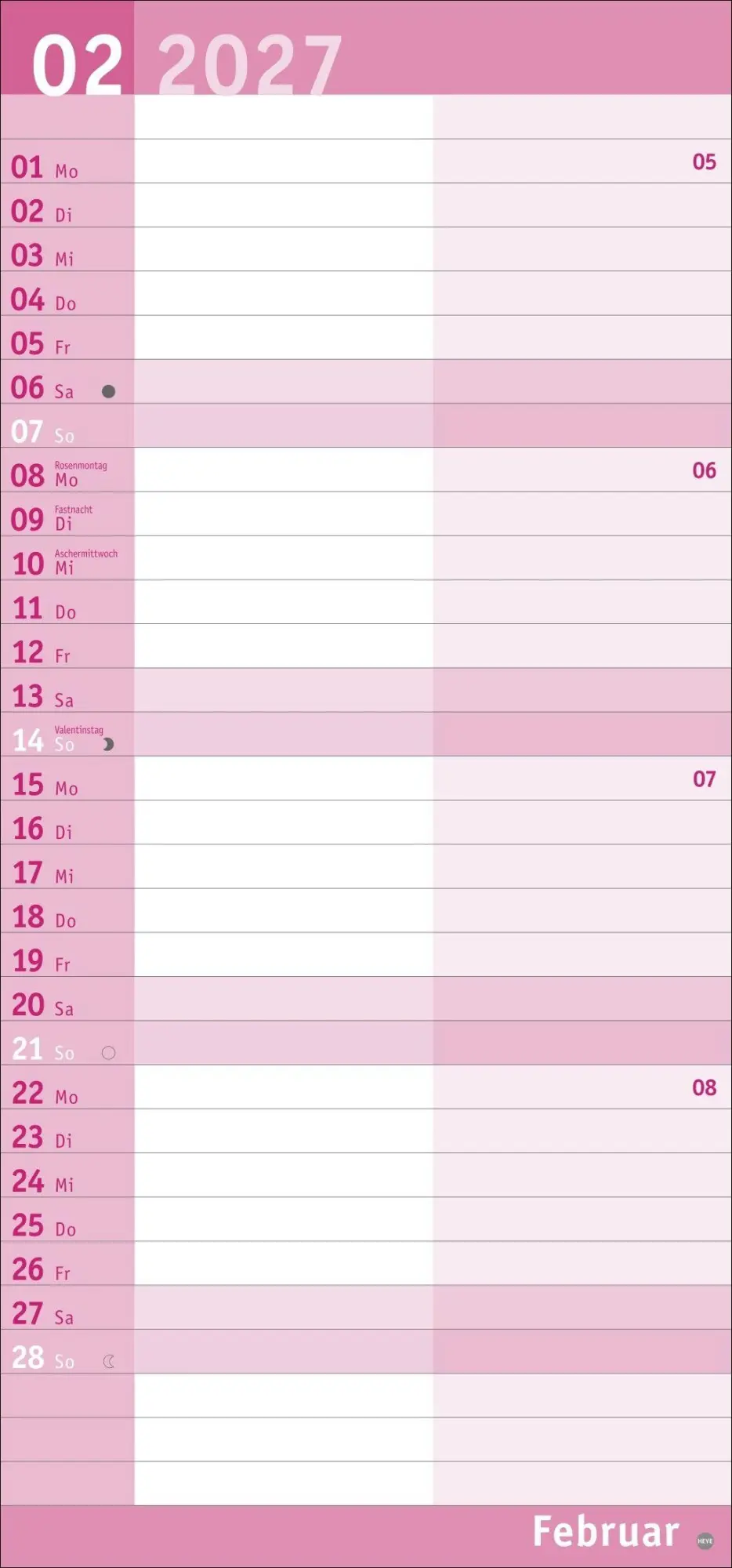 Bild: 9783756415816 | Basic Planer für mich 2027 | Heye | Kalender | Basic Planer Heye