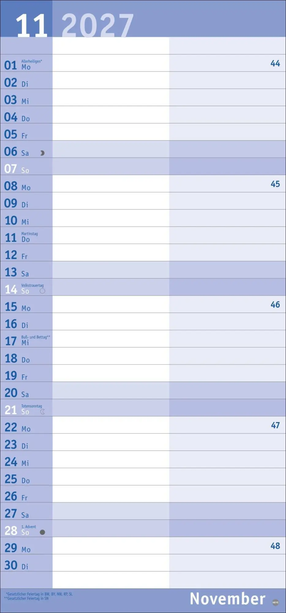 Bild: 9783756415816 | Basic Planer für mich 2027 | Heye | Kalender | Basic Planer Heye