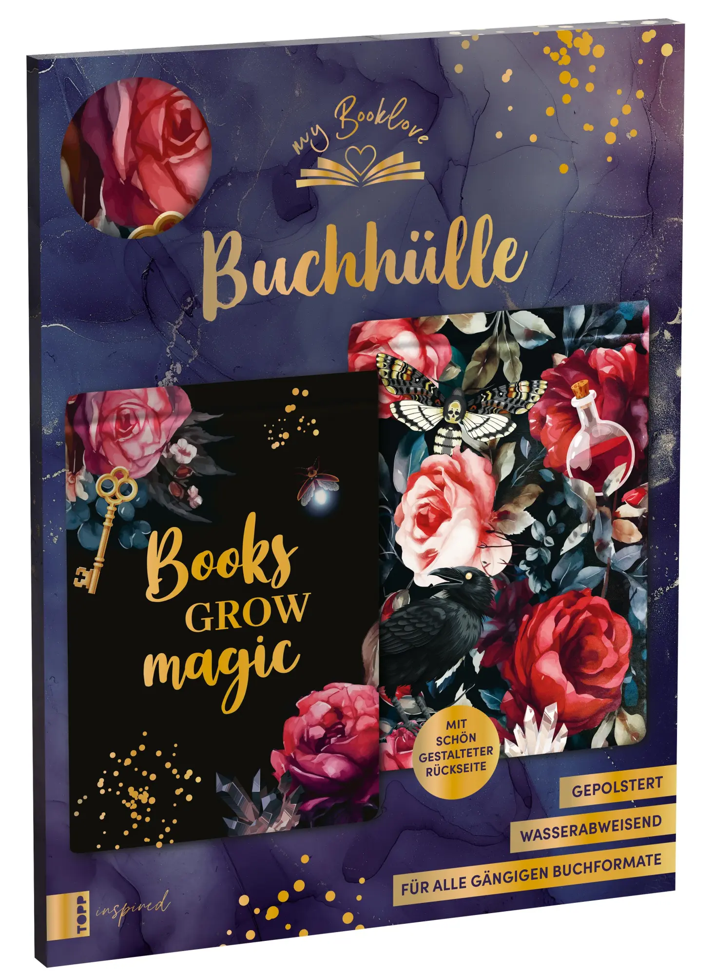 Cover: 4007742185916 | My Booklove Buchhülle dunkel | Frechverlag | Deutsch | 2024
